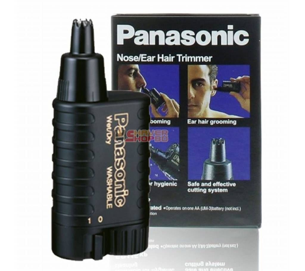 PANASONIC ER115 WET & DRY NOSE & EAR HAIR TRIMMER