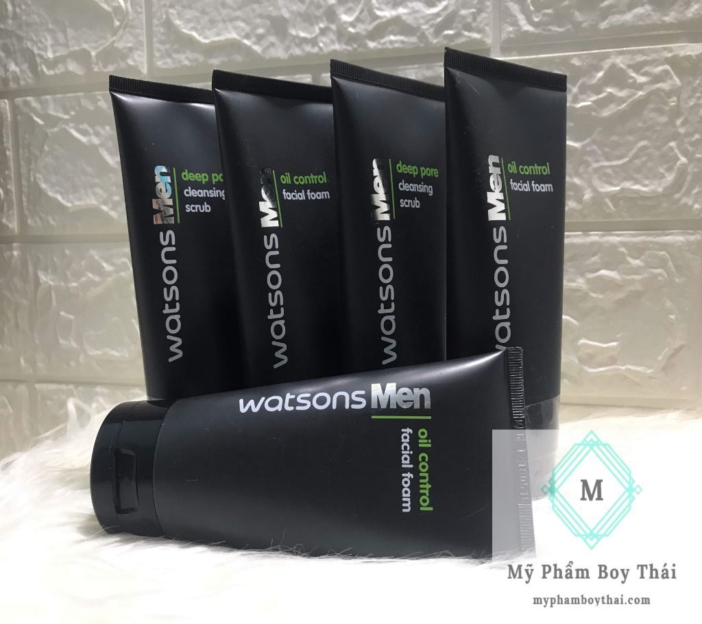WATSONS MEN deep pore cleansing scrub -USA