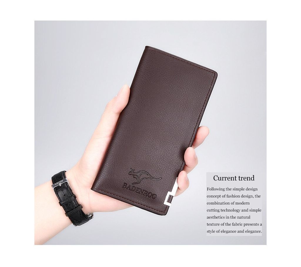 Badenroo Long Wallet for Man Stylish and Soft