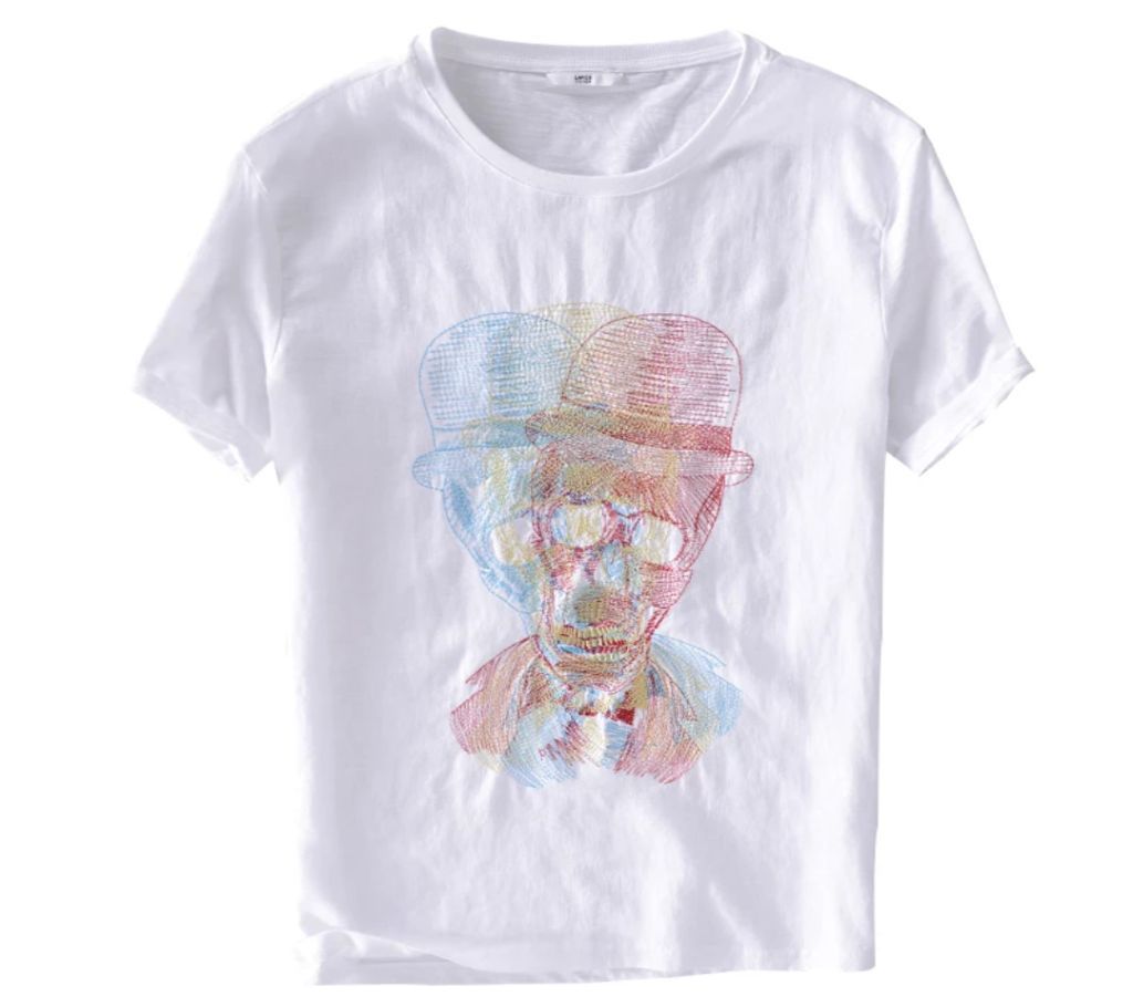 Half Sleeve T-Shirt For Men - White 