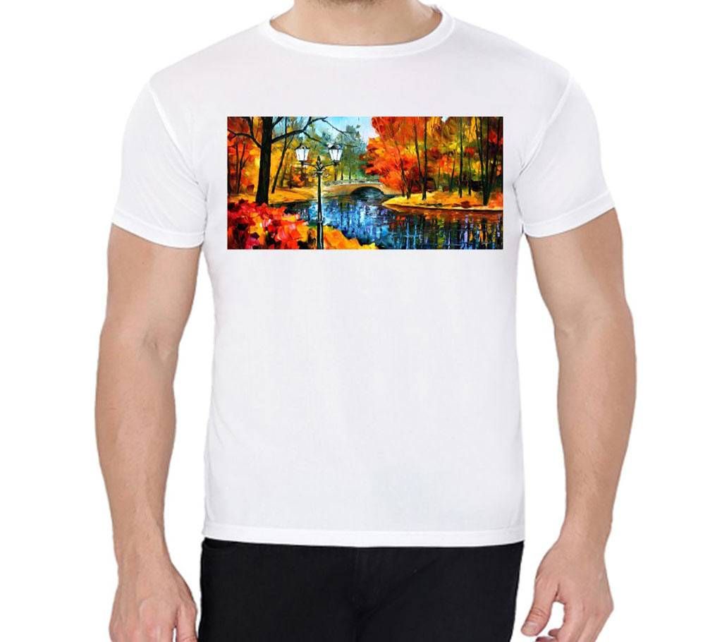 Oil Art - Half Sleeve T-Shirt