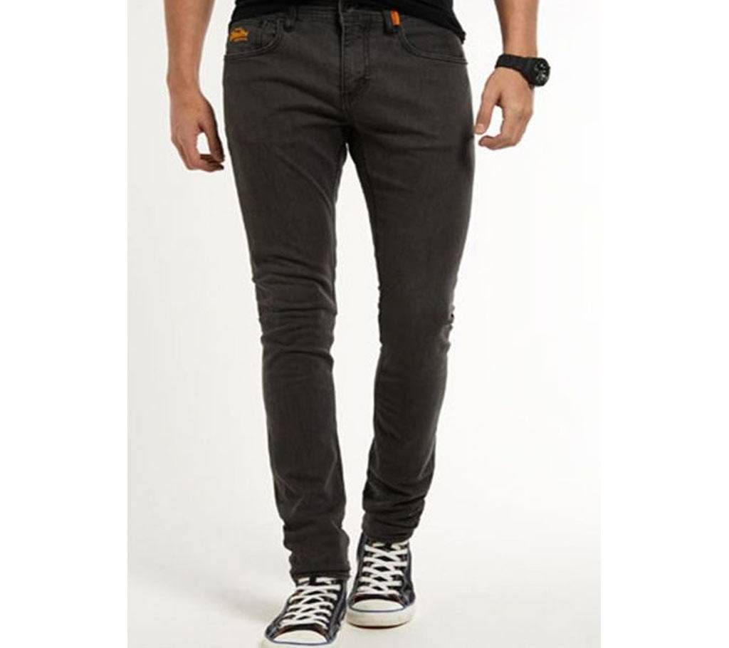 Mens Black Denim Pant
