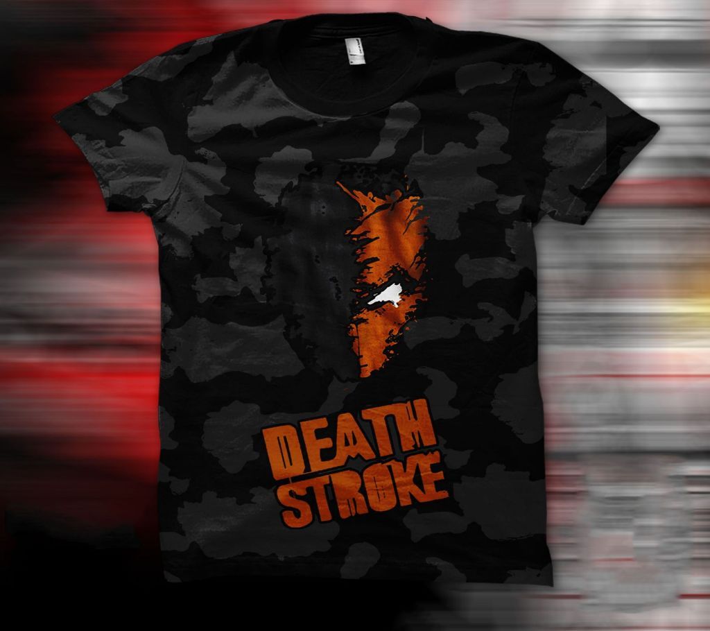 Death Stroke Mens Cotton T-Shirt