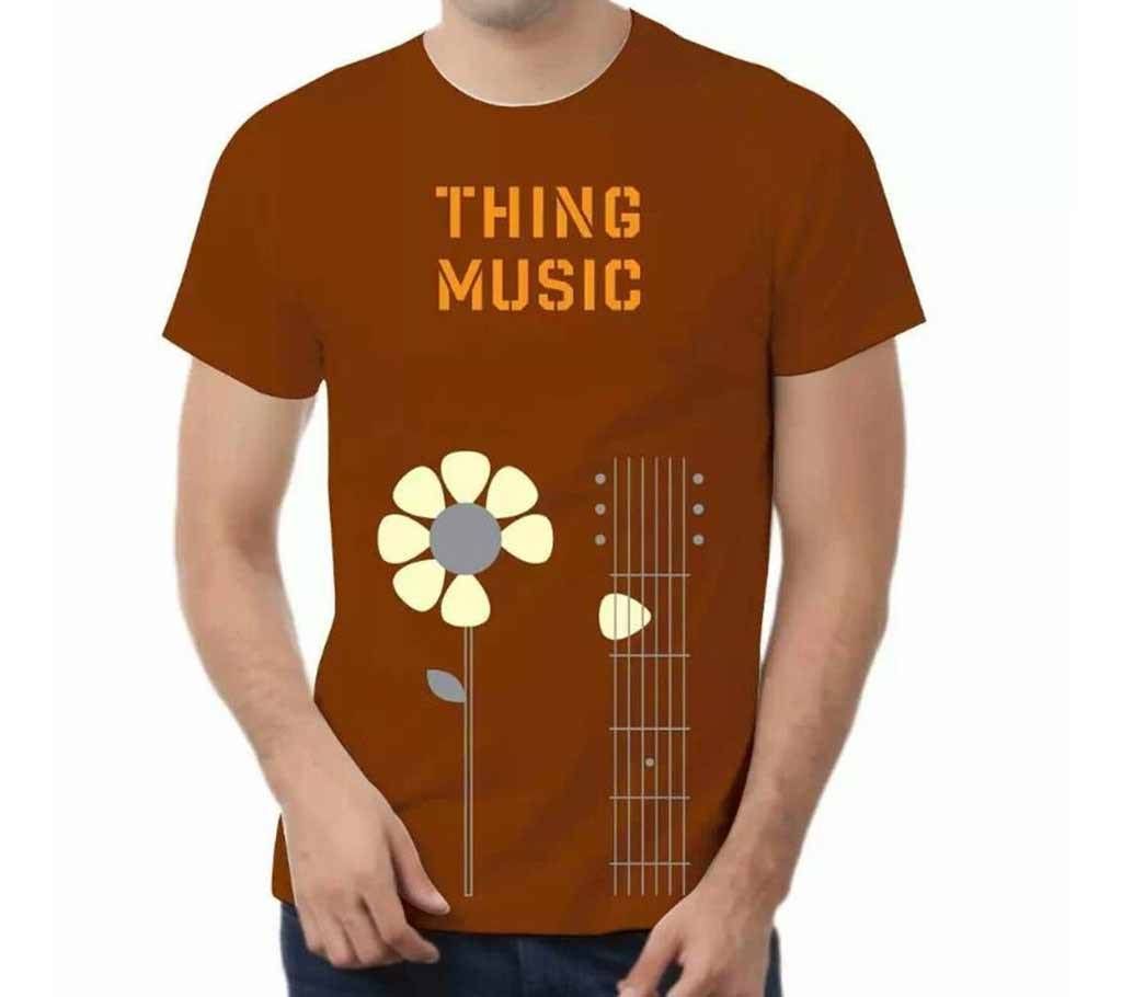 Cotton T-shirt - Thing Music ( XXL - size)