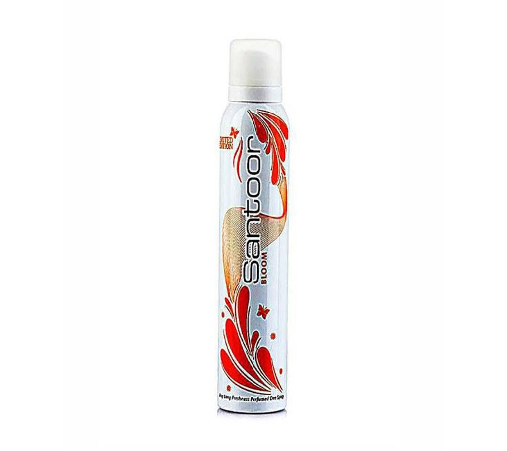 Santoor Bloom Deodorant Body Spray – 150ml