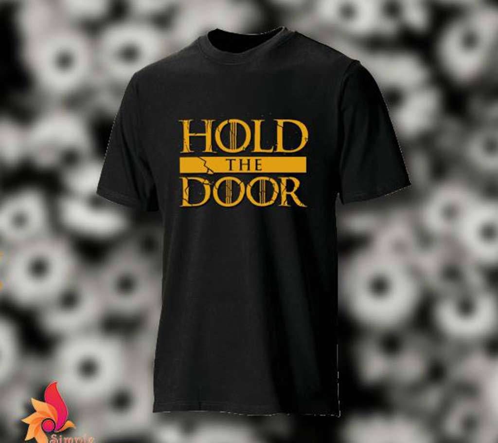 Hold The Door Half Sleeve T-Shirt For Men