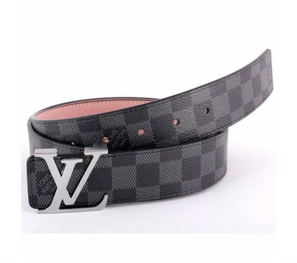 mens pu leather casual belt 