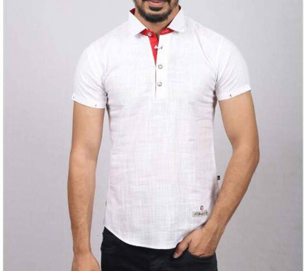 casual half sleeve shirt for men 