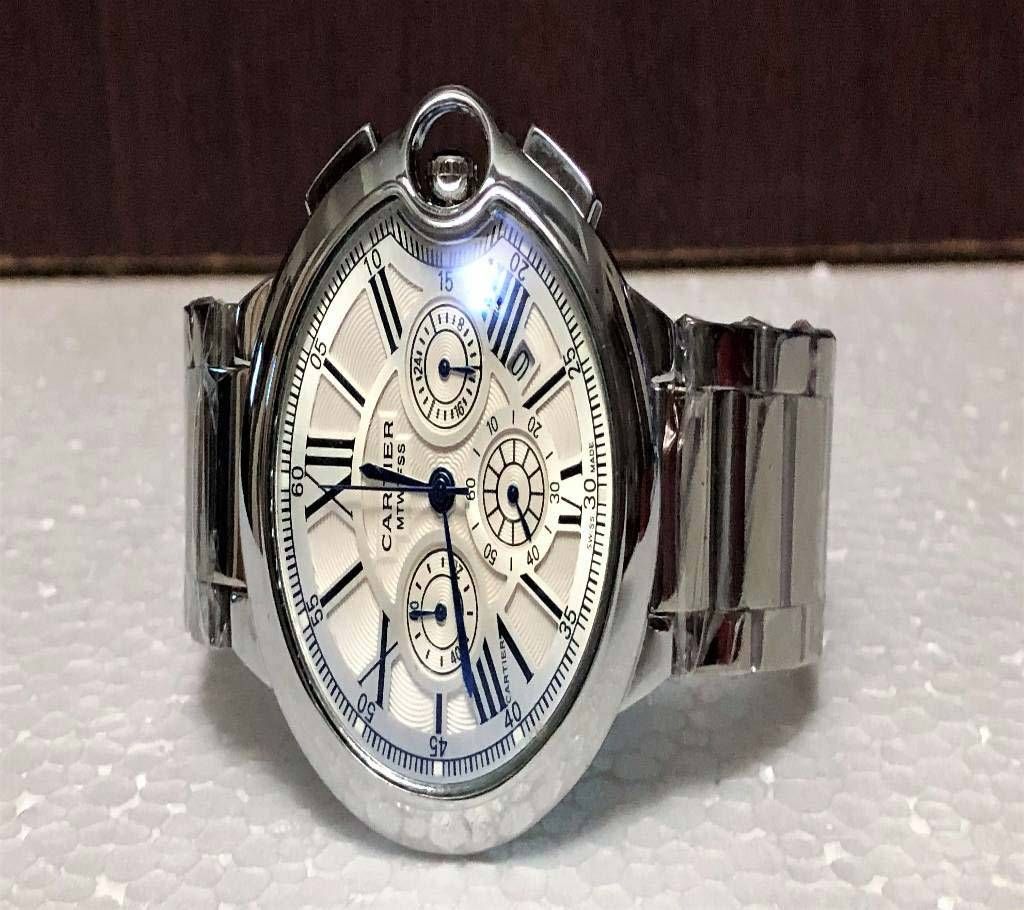 CARTER Gents Chronograph Silver Chain Wristwatch (Copy)