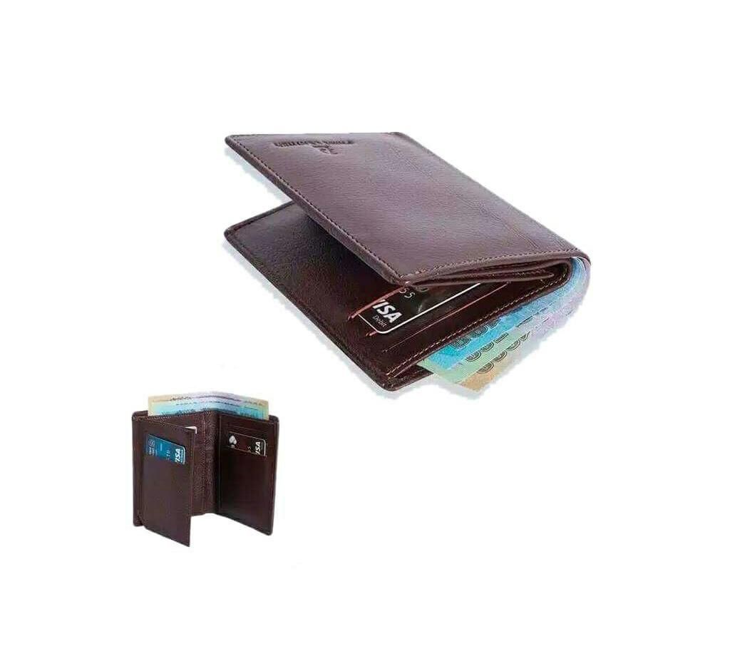 Gents Leather Wallet - Brown