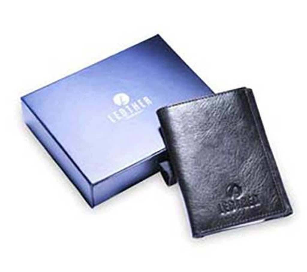 Tri-fold Leather Wallet