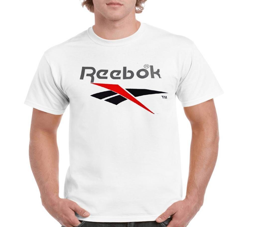 Gents Half Sleeve Cotton Reebok T-Shirt