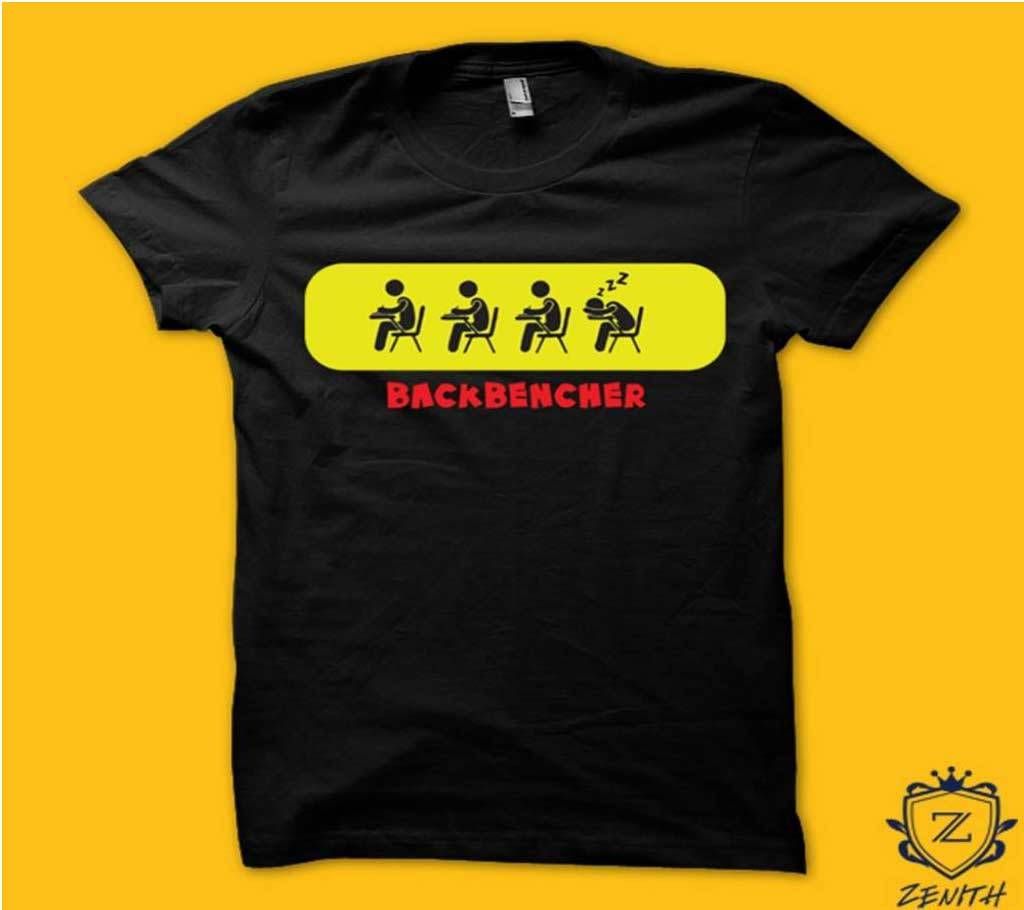 Backbencher Gents Half Sleeve Cotton T-shirt 