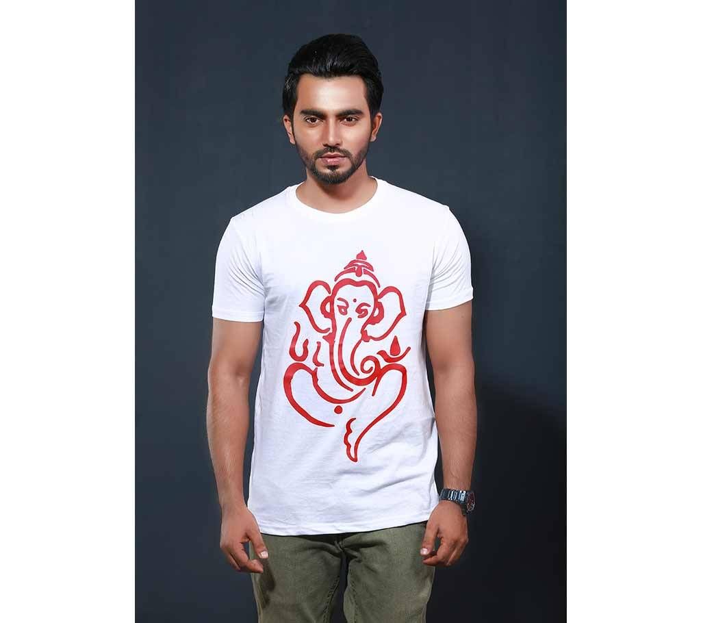 Puja Special Men's T-Shirt By Swapon’s World -SW3396T