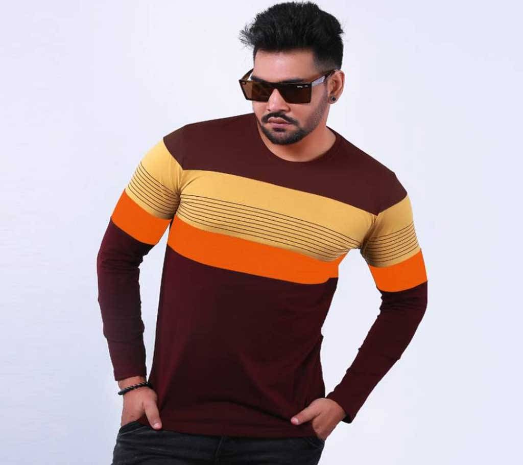 Mens long sleve t-shirt D650