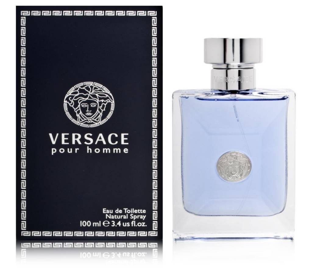 VERSACE POUR HOMME EDT 100ML FOR MEN MADE IN ITALY