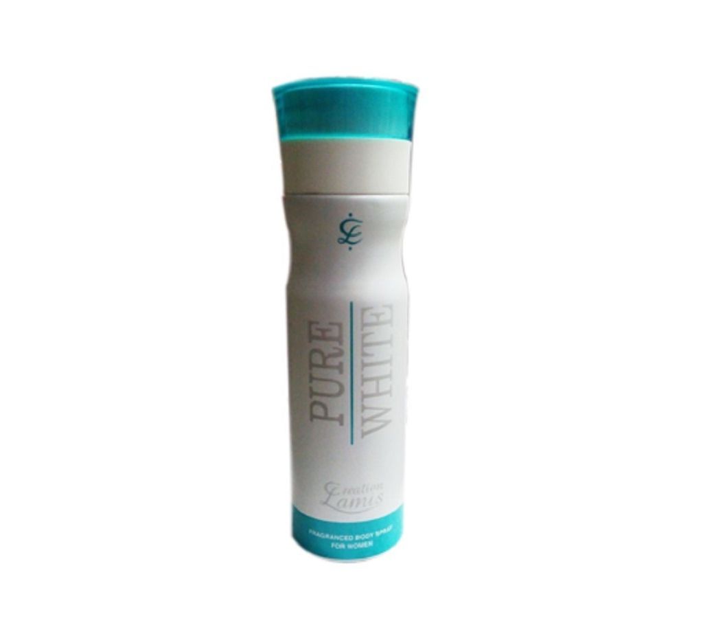 Creation Lamis Pure White Gents Body Spray 200ml UAE
