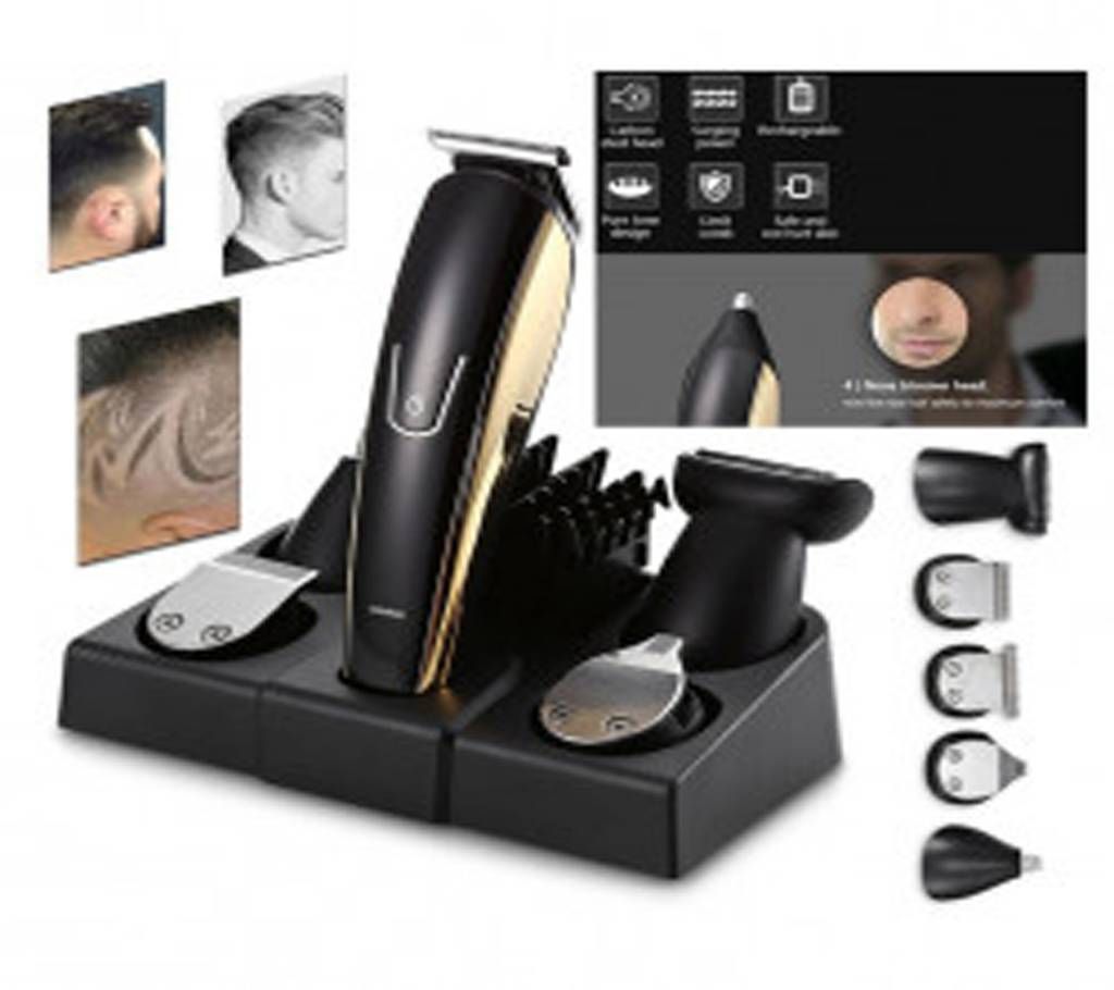 Kemei KM-526 8 in 1 Trimmer and Shaver