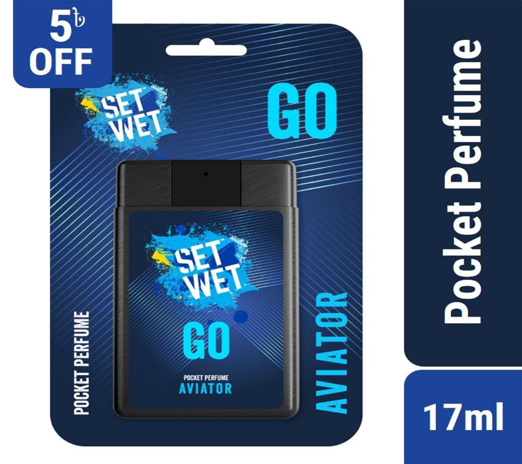 Set Wet Go Pocket Perfume Aviator 17ml