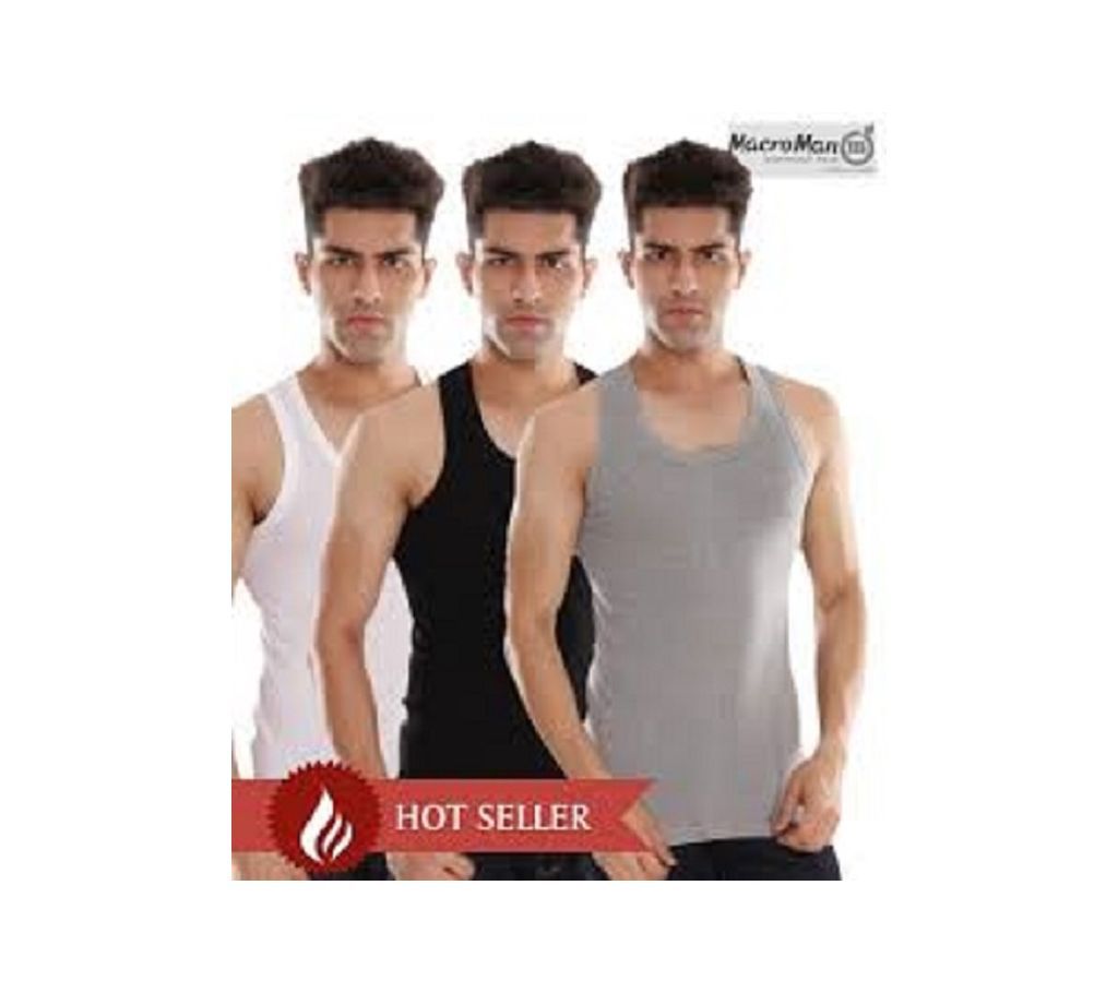 Undervest For men-1pcs-Ash