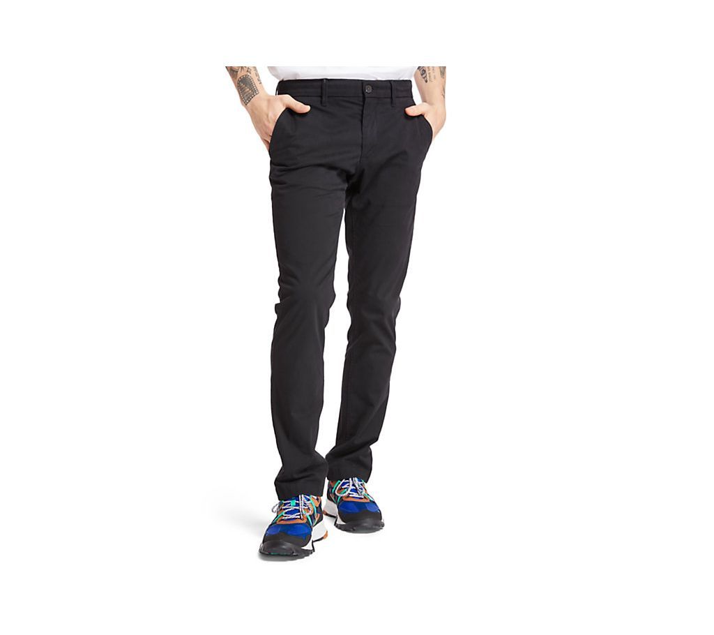 Stretch Cotton Twill Gabardine Pant for Men