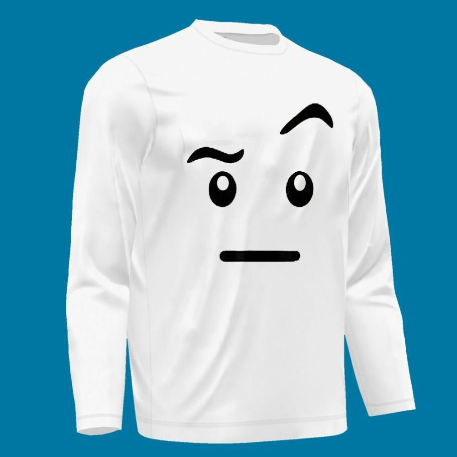 Full Sleeve T Shirt For Men White T17 2ICF