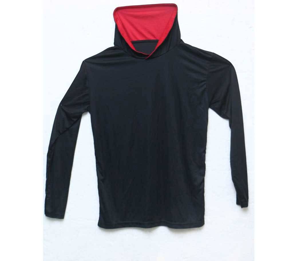  Mens Slim Fit Full-sleeve T- Shirt