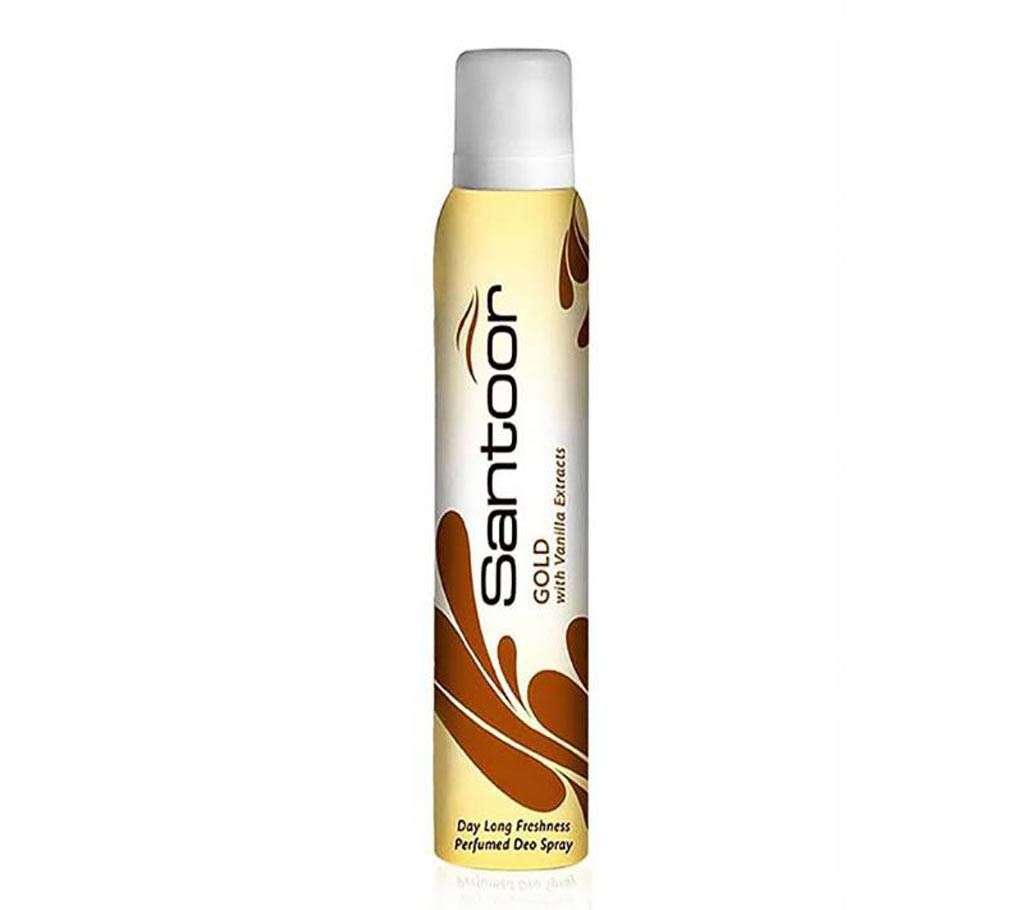 Santoor Gold Deodorant Body Spray – 150ml