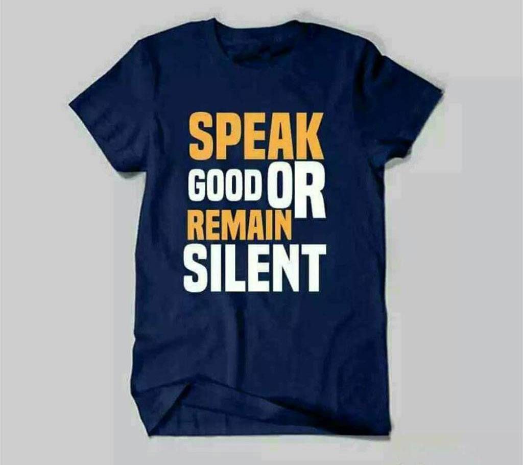 Speak Good Menz Round Neck T- Shirt