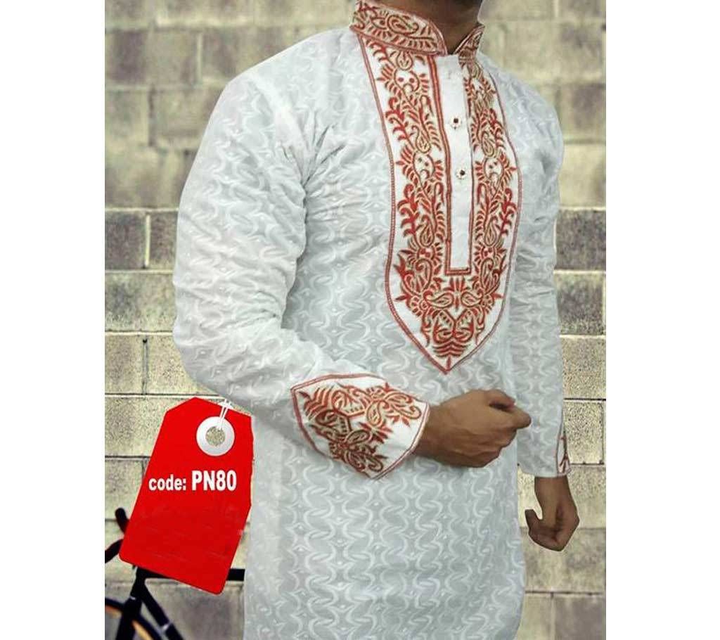 Boishakhi Cotton Panjabi For Men