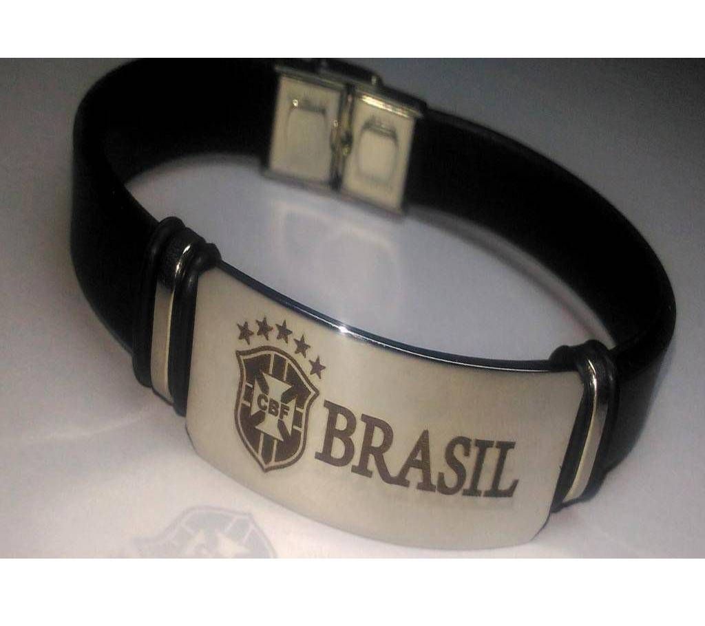 Brazil Wristband Black