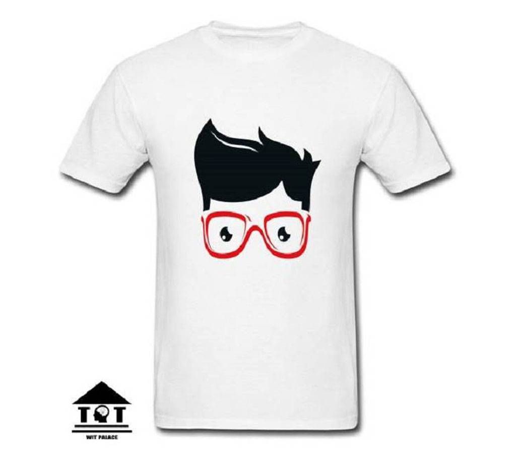 Greek Boy Gents Half Sleeve Cotton T-Shirt