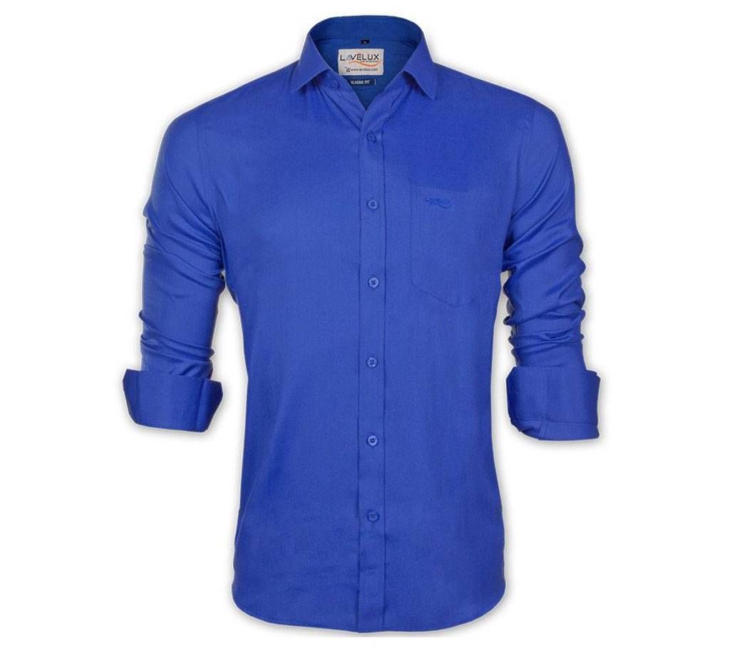 Gents Classic Blue Formal Shirt