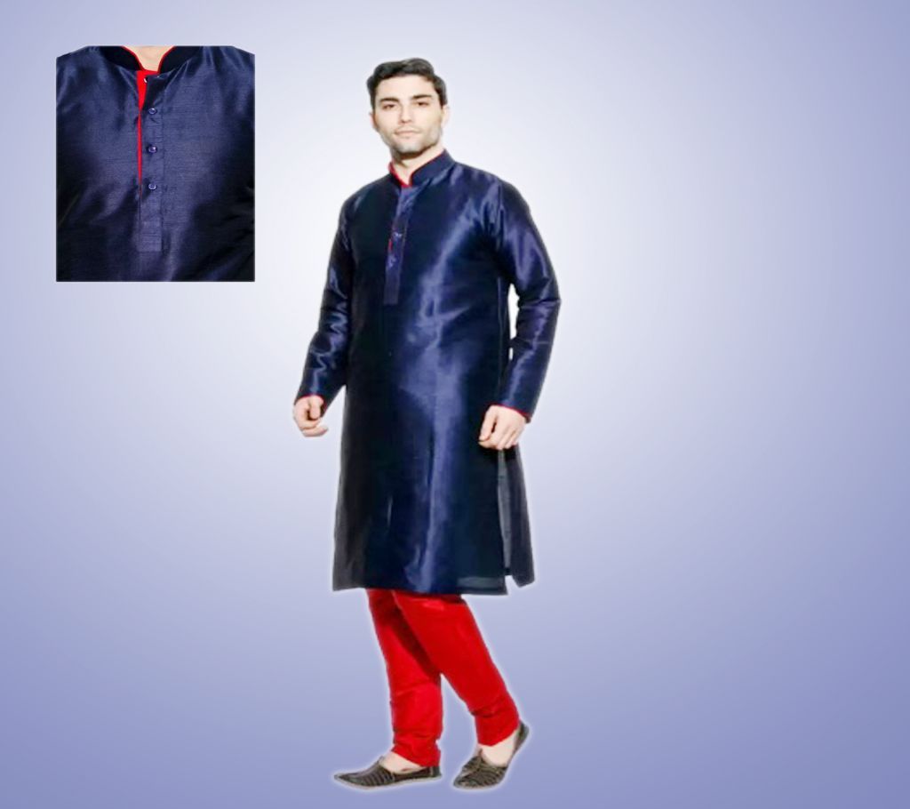 Men Kurta and Churidar Set