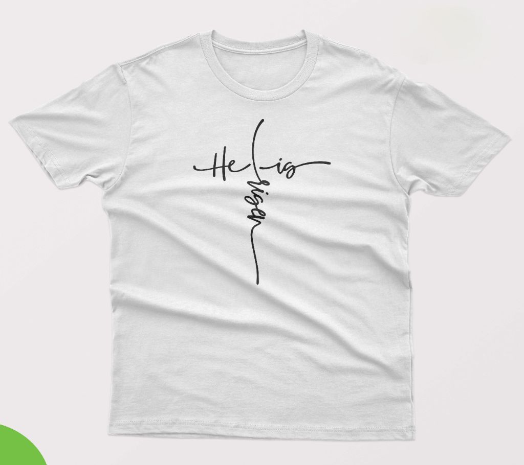 White Color Short Sleeve T-Shirt for Men
