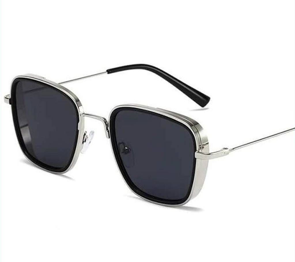 Kabir Singh Dervin Black Square Metal Body Sunglass for Men  SKA