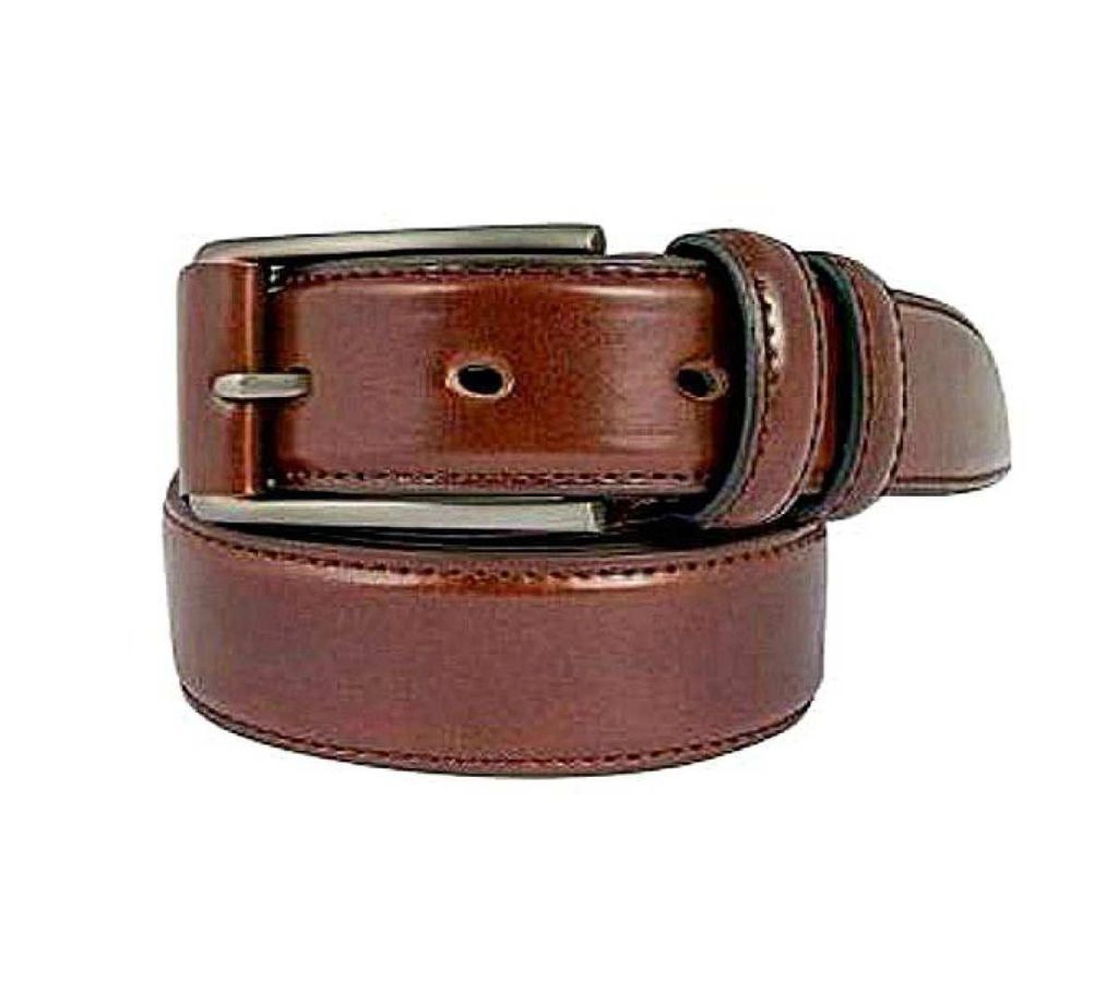 Brown Leather Belt for Men-CSB-54