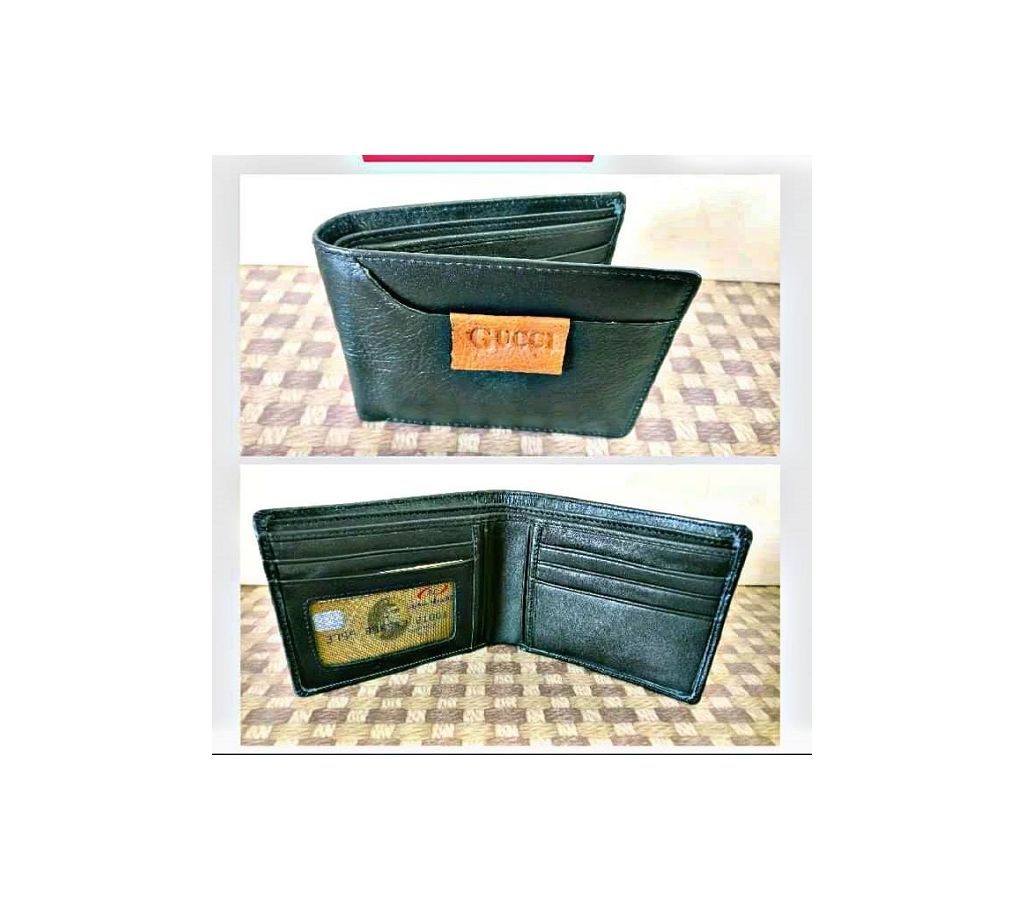 Menz Leather Wallet Black