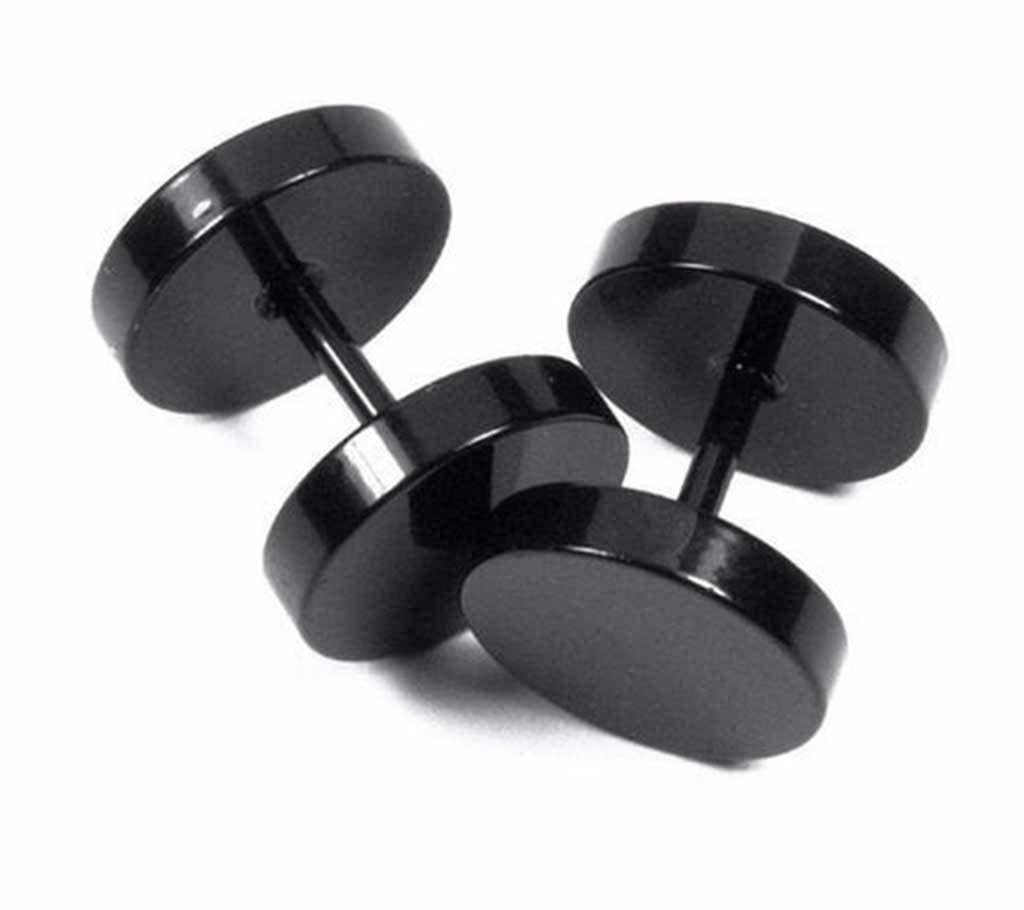 Men's stainless steel stud ear ring