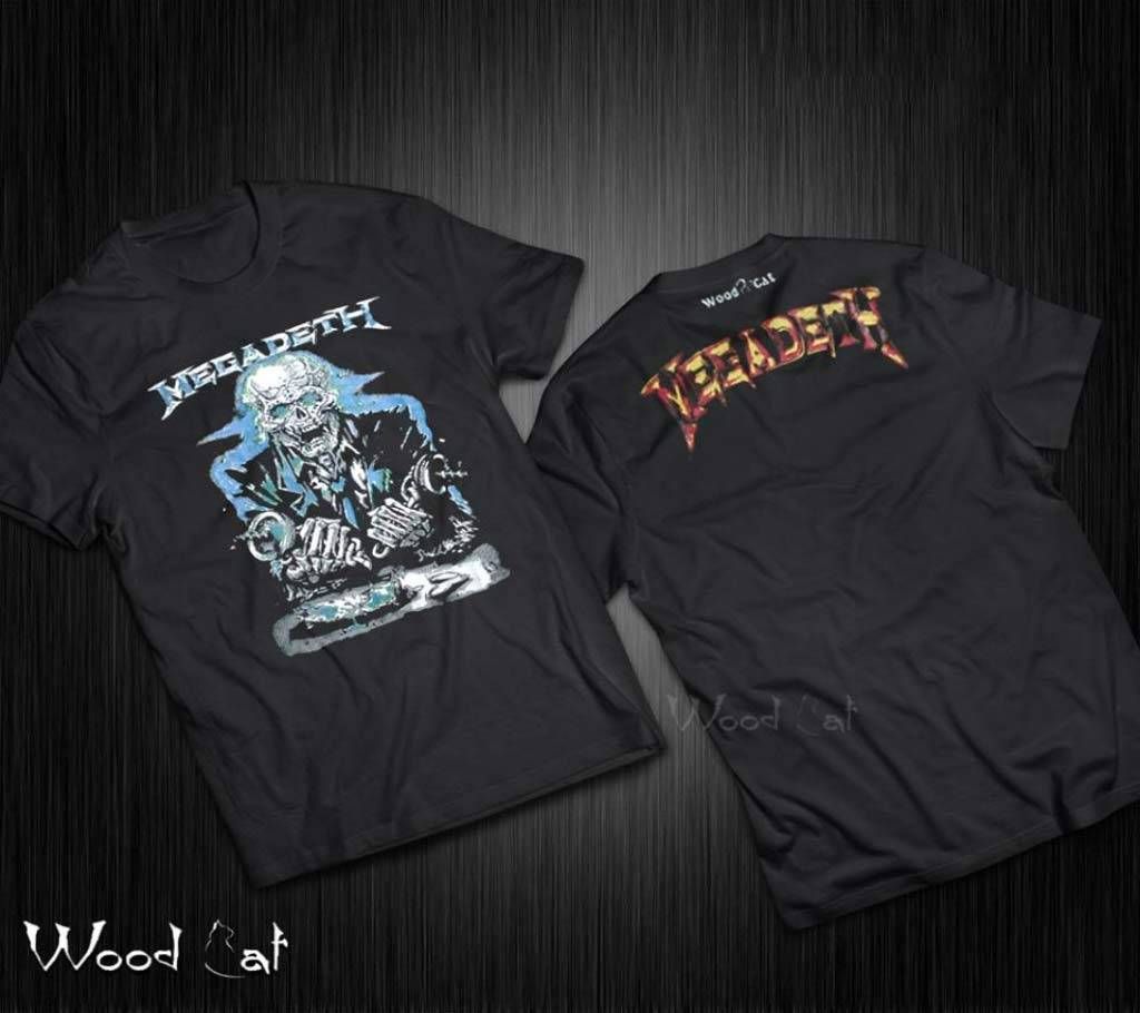 Megadeth Half Sleeve T-Shirt For Men