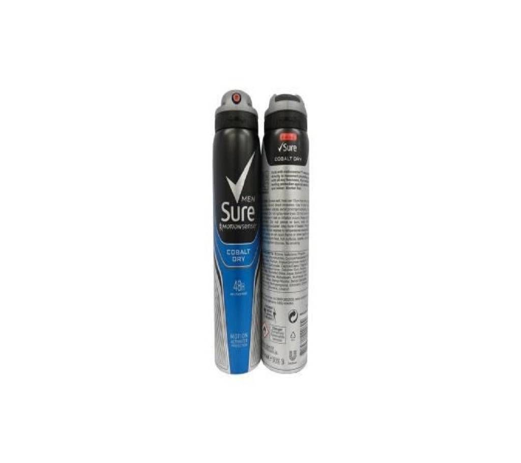 SURE MEN COBALT DRY body spray UK