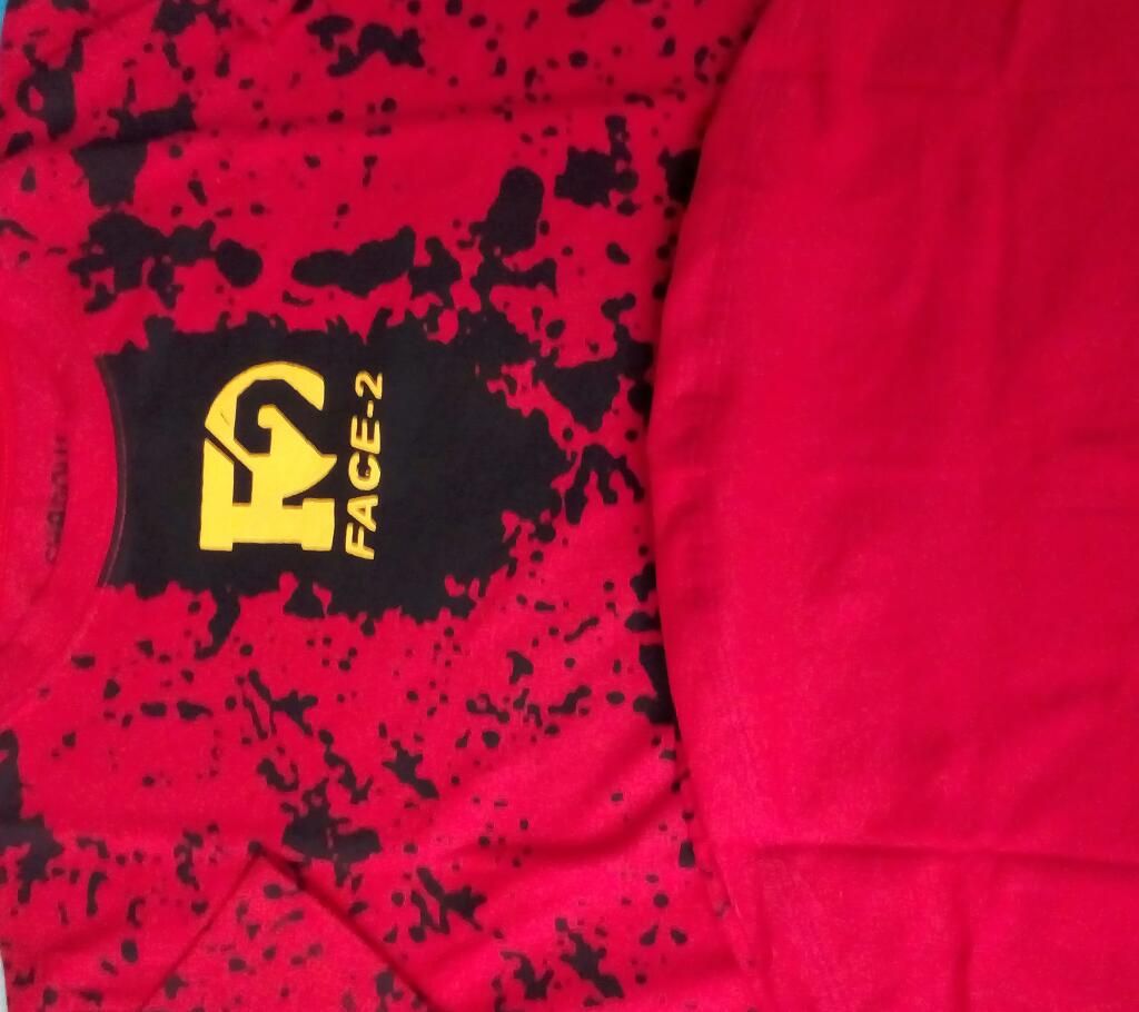 Red Color Half T-Shirt