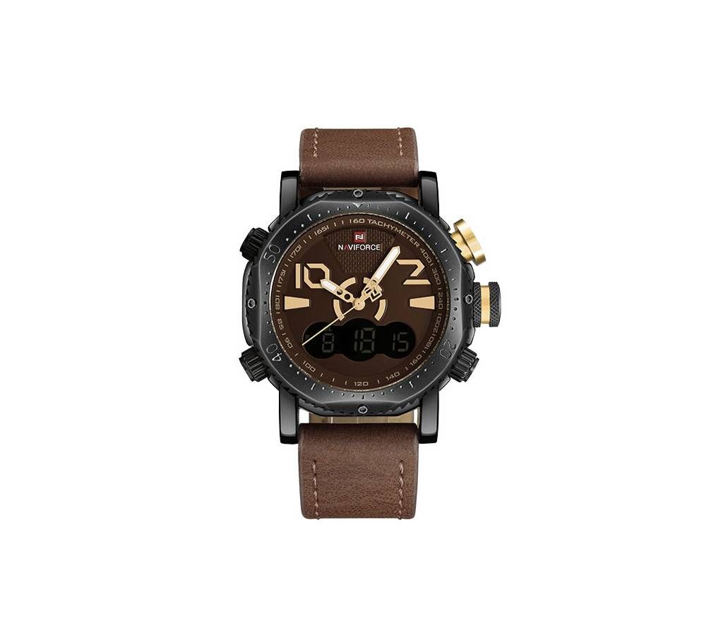 Naviforce Eid Collection NF9094 Dual Display Casual Leather