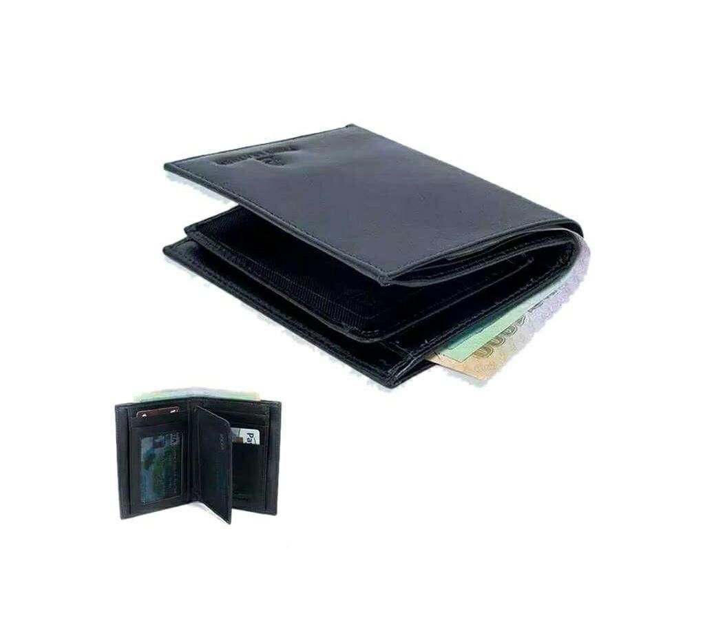 Gents Leather Wallet - Black
