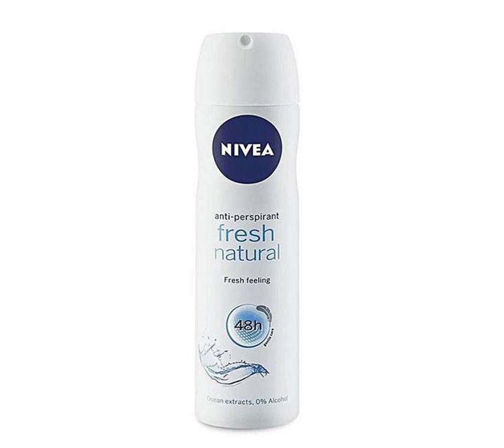 Nivea Body Spray Fresh Natural- 150ml Thailand 