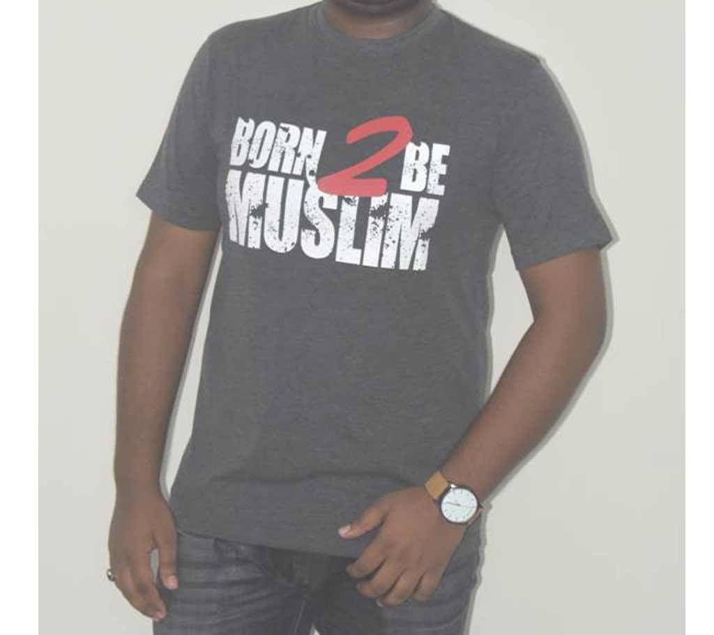 Born 2 Be Muslim Mens T-Shirt