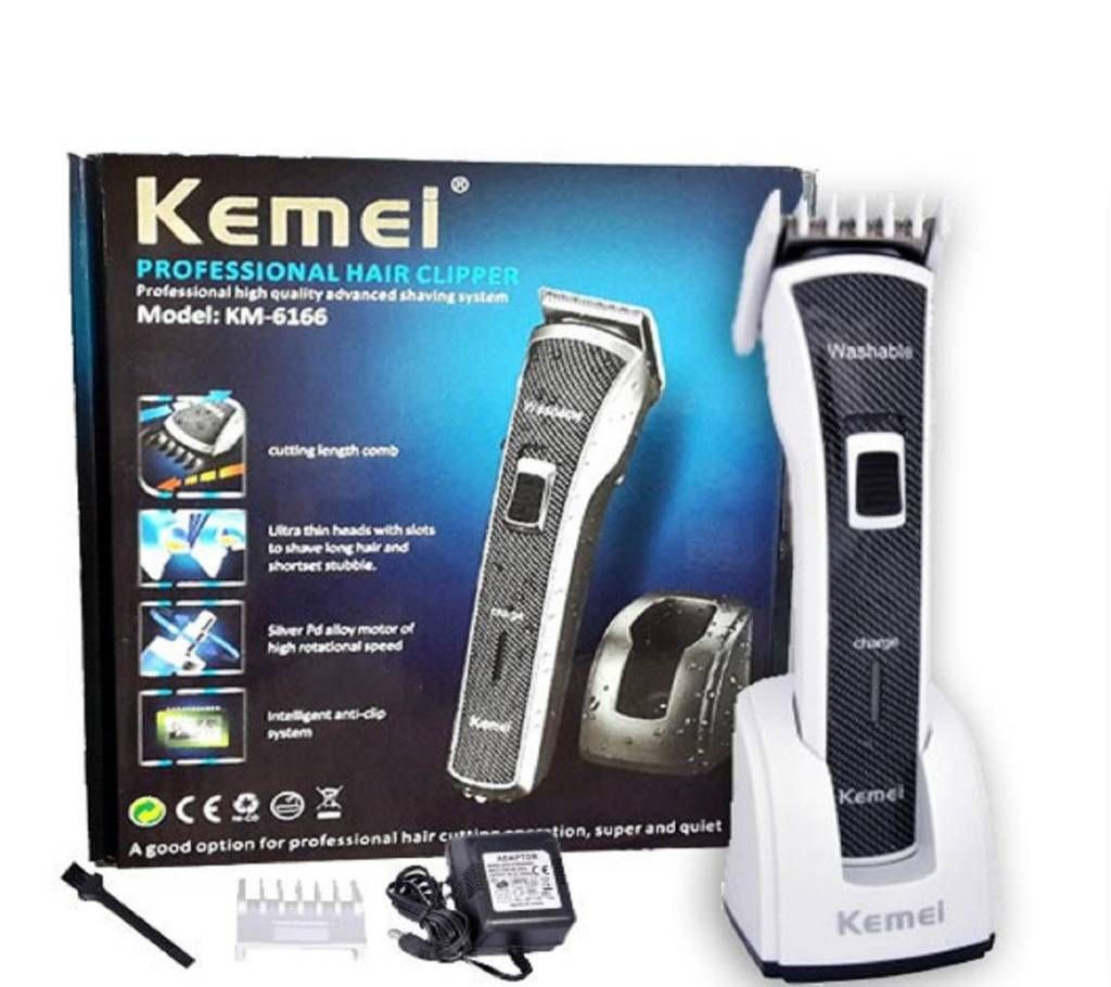 Kemei KM 6166 Washable Hair Clipper