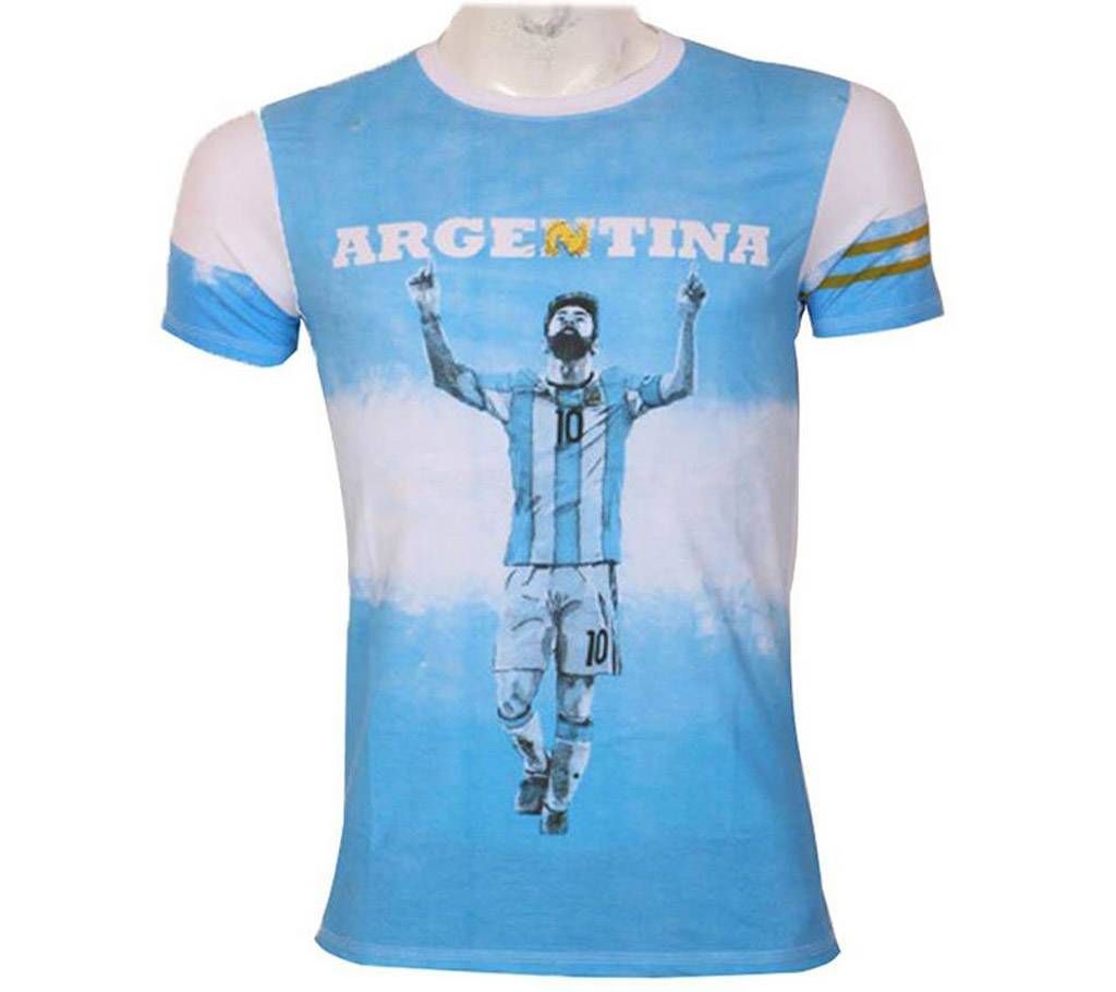 Gents Argentina Half Sleeve Cotton T-Shirt