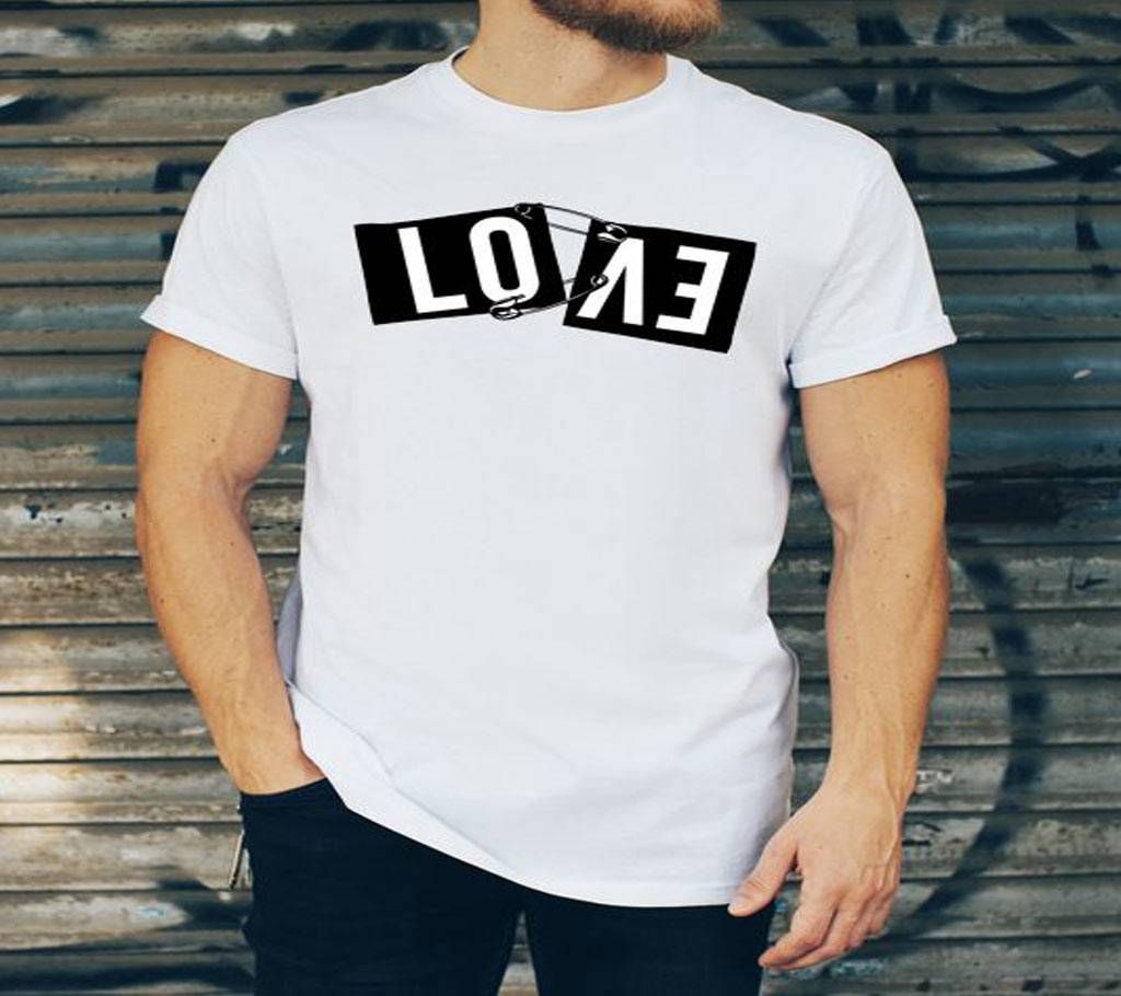 Love Gents Half Sleeve Cotton T-shirt