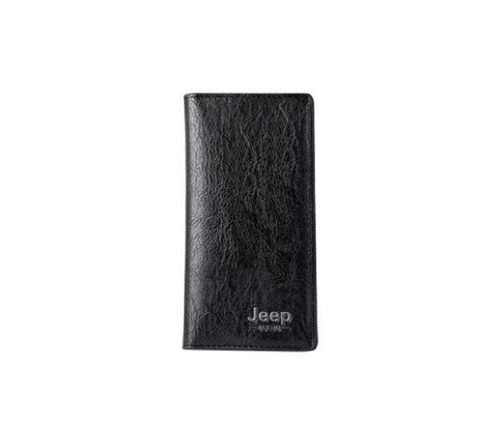 High quality Huge Capacity Thin Mens Long Wallet